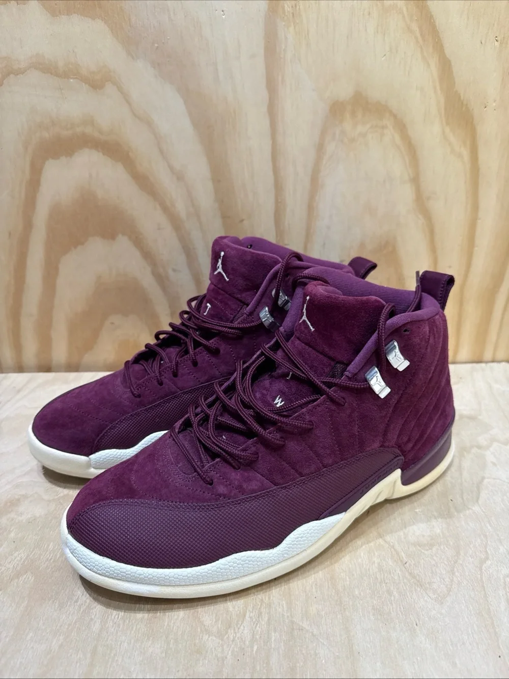 Jordan Air Jordan 12 Retro Bordeaux 2017 High Top Sneakers Men 130690-617 Sz 11